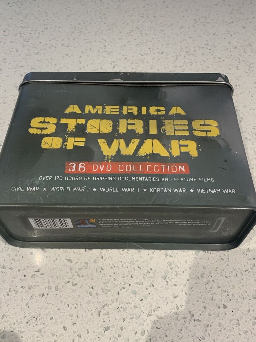 America Stories of War 36 DVD Collection in metal case movies Complete America Stories of War 36 DVD Collection in metal case movies Complete
