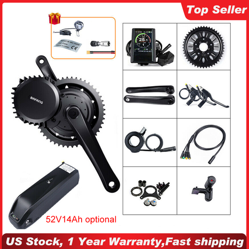 52V 1000W BBSHD Bafang Mid Drive Motor 