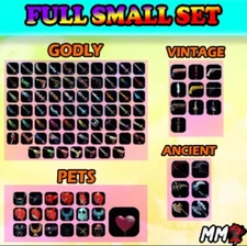 Roblox MM2 107 GODLYS Small Set *HIGH VALUE + LEGIT*