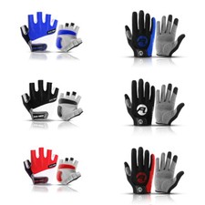 Cycling Riding Half/Full Finger Gel Pad Road Bicycle Gloves Sports Gym Fitness