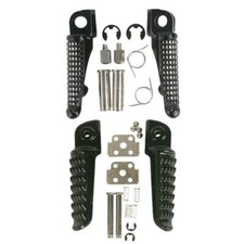 Reposapiés delantero trasero estriberas aptas para Kawasaki Ninja ZX-6R ZX10R ZX12R ZX636