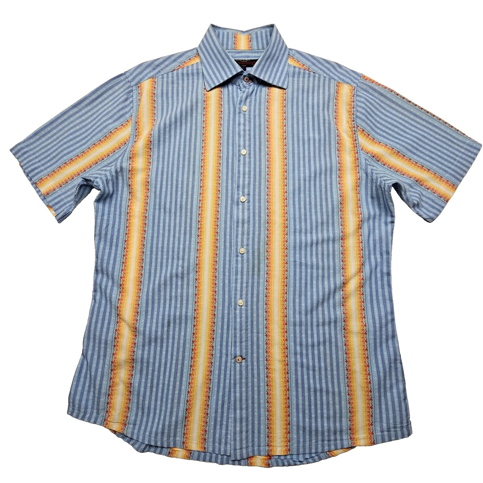 Dragonfly Cotton Regular Fit Casual Button-Down Shirts for Men