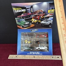 Hot Wheels Silver Series Legends 2025 Tour 6 Car Set GTO Mustang Gasser JPY78