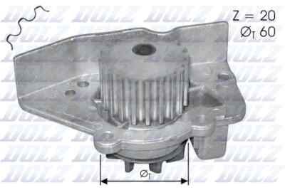 DOLZ N405 Wasserpumpe für CITROËN,FIAT,PEUGEOT