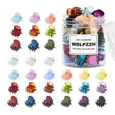 48pcs Mini Hair Claw Clips for Women Girls, Small Tiny Hair Clips Claws Little