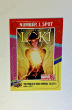 Loki  2021-22 Upper Deck Marvel Annual #N1S-25 NUMBER 1 SPOT INSERT CARD