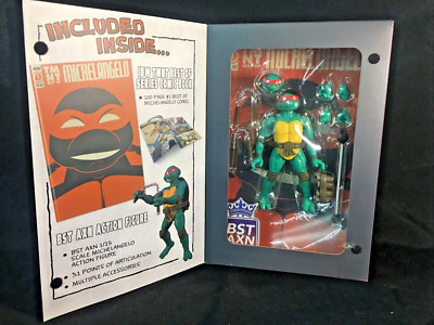 TMNT Michelangelo Comic Book & Action Figure 2021 Loyal Subjects NEW Sealed