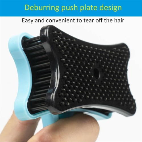 Pet Dog Cat Grooming Comb Brush Tool Gently Removes Loose Undercoat Knots Mats - Picture 6 of 15