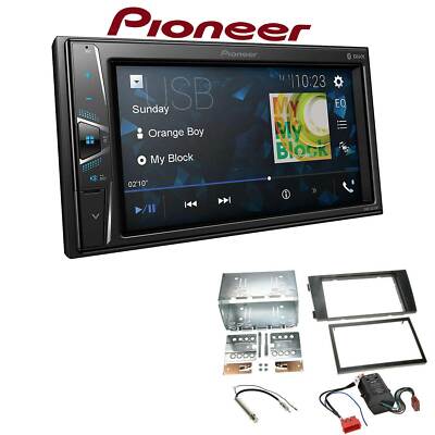 Pioneer Autoradio Bluetooth Touchscreen USB für Audi A6 2001-2005 Vollaktiv Bose