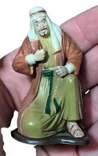 Nativity Joseph Figurine 2" Tall Plastic Christmas Manger Silent Night