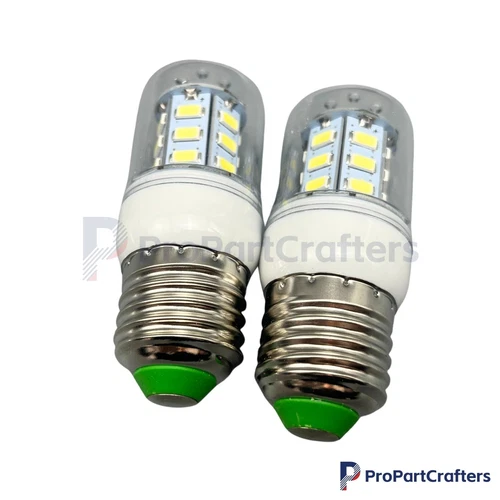 2x LED Refrigerator Light Corn Bulb E27 3.5W For Frigidaire Kenmore 5304511738
