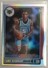 2021-22 NBA Hoops RC Silver #203 James Bouknight /199 - Charlotte Hornets