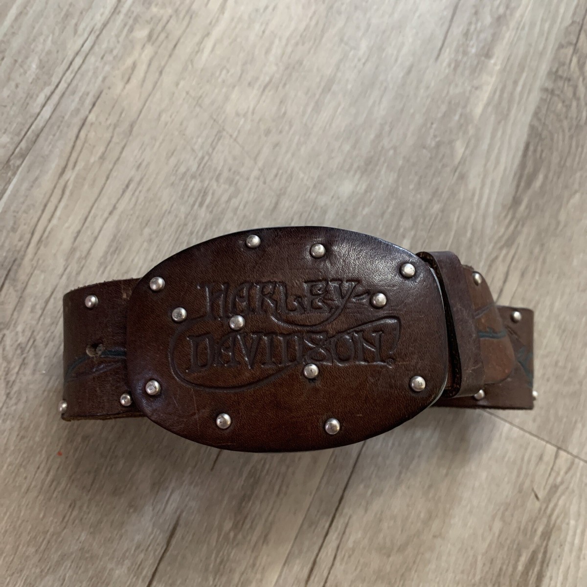 Harley Davidson Belt Buckle & Leather Harley Belt 2007  display picture 1
