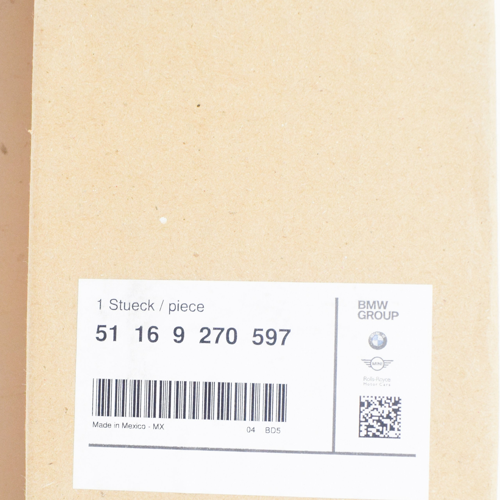 NEW OEM BMW X5 F15 CENTER CONSOLE ALLUMINUM LEFT COVER TRIM  