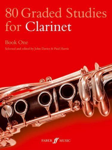 80 Graded Studies for Clarinet Book One by Paul Harris John Davies