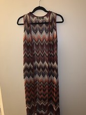 Absolutely Famous Crocheted Vest Fringed Bottom