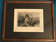 "The Weighing House" by William Hogarth Framed Etching Print, Framed, 8" x 7"