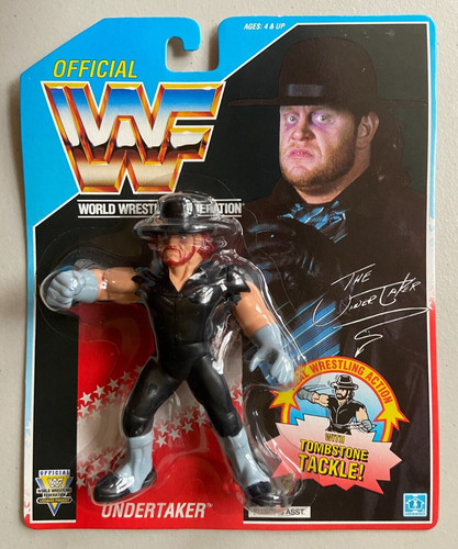 WWF Hasbro Undertaker Wrestling Figure WWE Vintage...