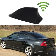 Car Roof Radio Antenna Fin Cover Signal AM/FM Aerial Black For Ford Fusion SE