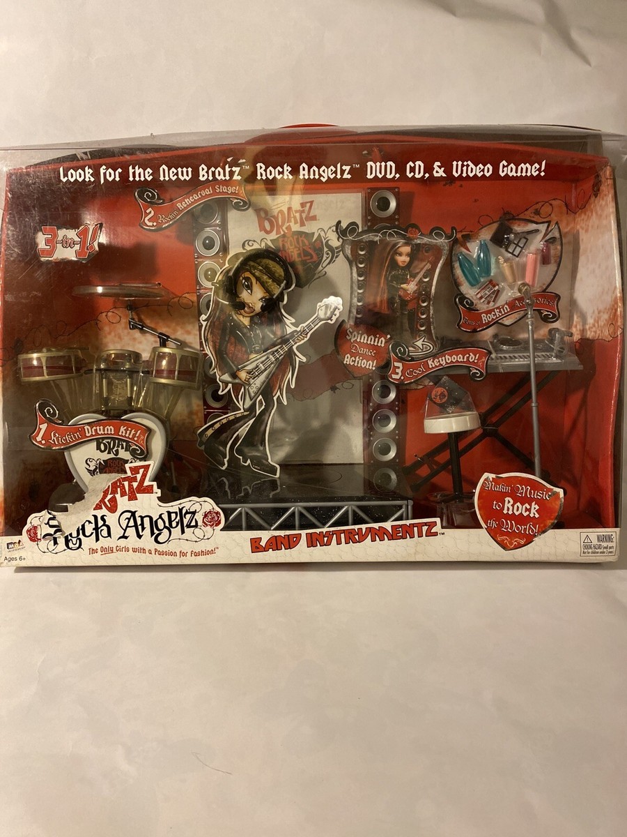 BRATZ Rock Angelz Band Instruments- NRFB EXTREMELY RARE | eBay