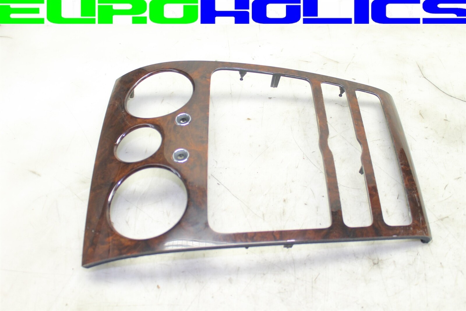 OEM Bentley Continental Flying Spur 06-12 Front Dash Radio Vent Trim Bezel Wood