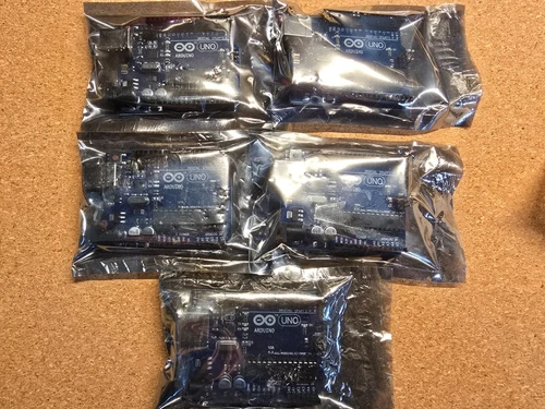 5x NEW Arduino UNO R3 - US Seller, Sealed Product