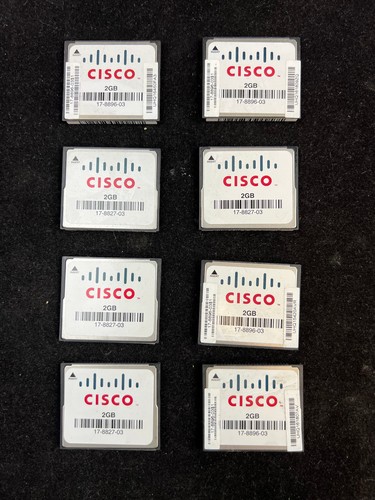 MEM-CF-256U2GB 2GB Flash Memory For Cisco 1900 2900 3900 ISR Series Routers - Picture 3 of 4