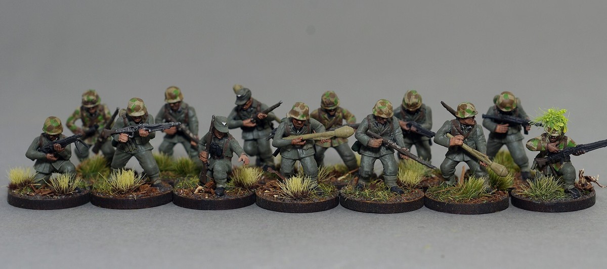 Bolt Action 13x German Grenadiers #1 painted Warlord Games | eBay