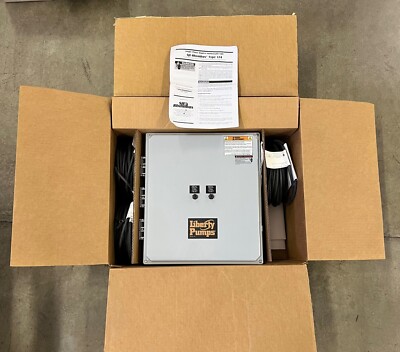 LIBERTY DUPLEX CONTROL PANEL ISD24LC2=3-5 PUMPS ISD24LC2 RHOMBUS ZOELLER GOULDS 