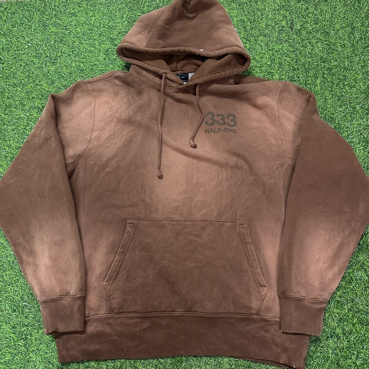 Half Evil 333 TOFFEE Brown Mocha Hoodie Size XL | eBay