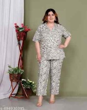 Beautiful Floral Printed Pure Cotton Co Ord's Sets For Women
