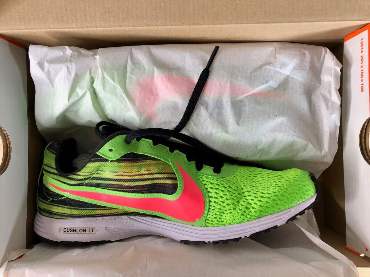 NEW Nike Zoom Streak LT 2 - Volt Punch Black Running Cross NEW Nike Zoom Streak LT 2 - Volt Punch Black Running Cross