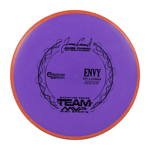 Axiom Disc Golf James Conrad Signature Electron Envy Soft Putter 3/3/0/2 Choose - Picture 99 of 140
