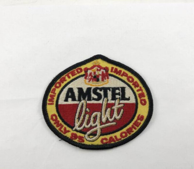 Vintage ( AMSTEL LIGHT BEER ) Iron On / Sew On Patch