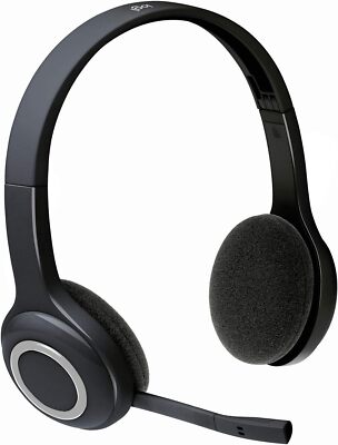 Logitech H600 Wireless Headset Stereo Headphones Noise Cancelling