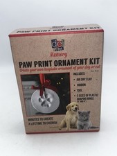 DEI Pet Paw Print Ornament Kit Casting Paw Keepsake