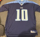 Vince Young Tennessee Titans #10 Reebok Jersey Men's XXL  Used