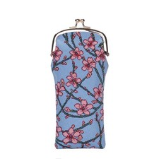 Almond Blossom and Swallow Blue Glasses Pouch/ Case