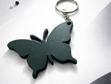 Butterfly 3D Printed Keychain Key Ring Charm Bag Backpack Gift
