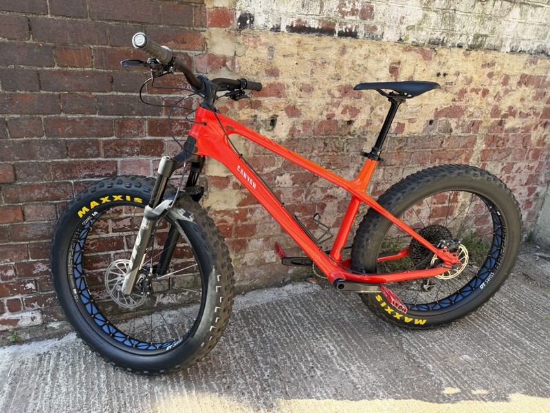 Canyon Dude CF9.0 Fat Bike large Frame