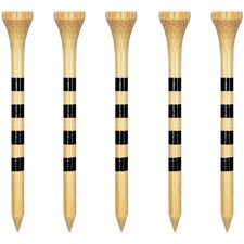 Wooden Golf Tees 2-3/4" 100 Count 70mm Natural Color