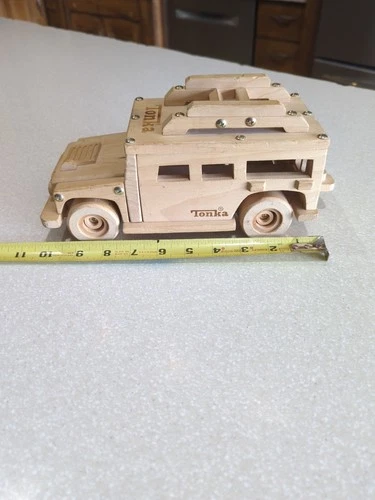 Solid Wood Tonka Truck Hummer