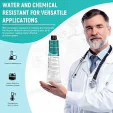 Molykote 111 Compound Valve Lubricant and Sealant 150G 5.3Oz Silicone Grease Low