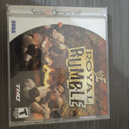 WWF Royal Rumble Sega Dreamcast Complete CIB w/Manual - Tested & Works