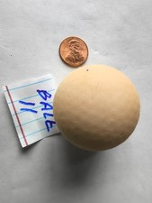 orange Golf Ball Sea Ocean Beach Surf Tumbled Dimbles from Hilton Head SC