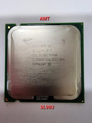SL98U Intel Celeron D 326 2.53GHz/256KB/533MHz Socket/Socket LGA775 Processor