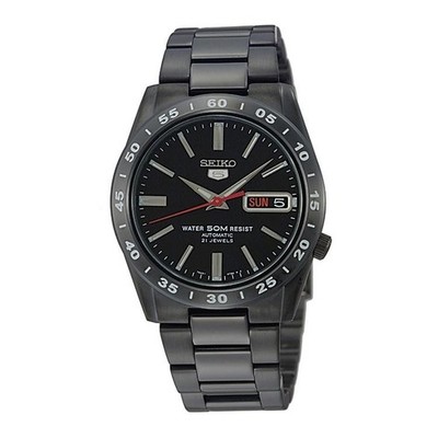 Seiko 5 Automatic SNKE03K1 Black Metal Men's Automatic Watch JPN
