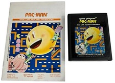 Pac-Man Atari 2600 Game Cartridge Vintage 1982 Untested