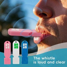 Durable Lightweight Portable Reliable Compact Lanyard-Attachable Referee Whistle