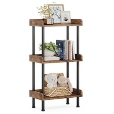 Bookshelf Small Book Shelf 3 Tier Wood Bookcase